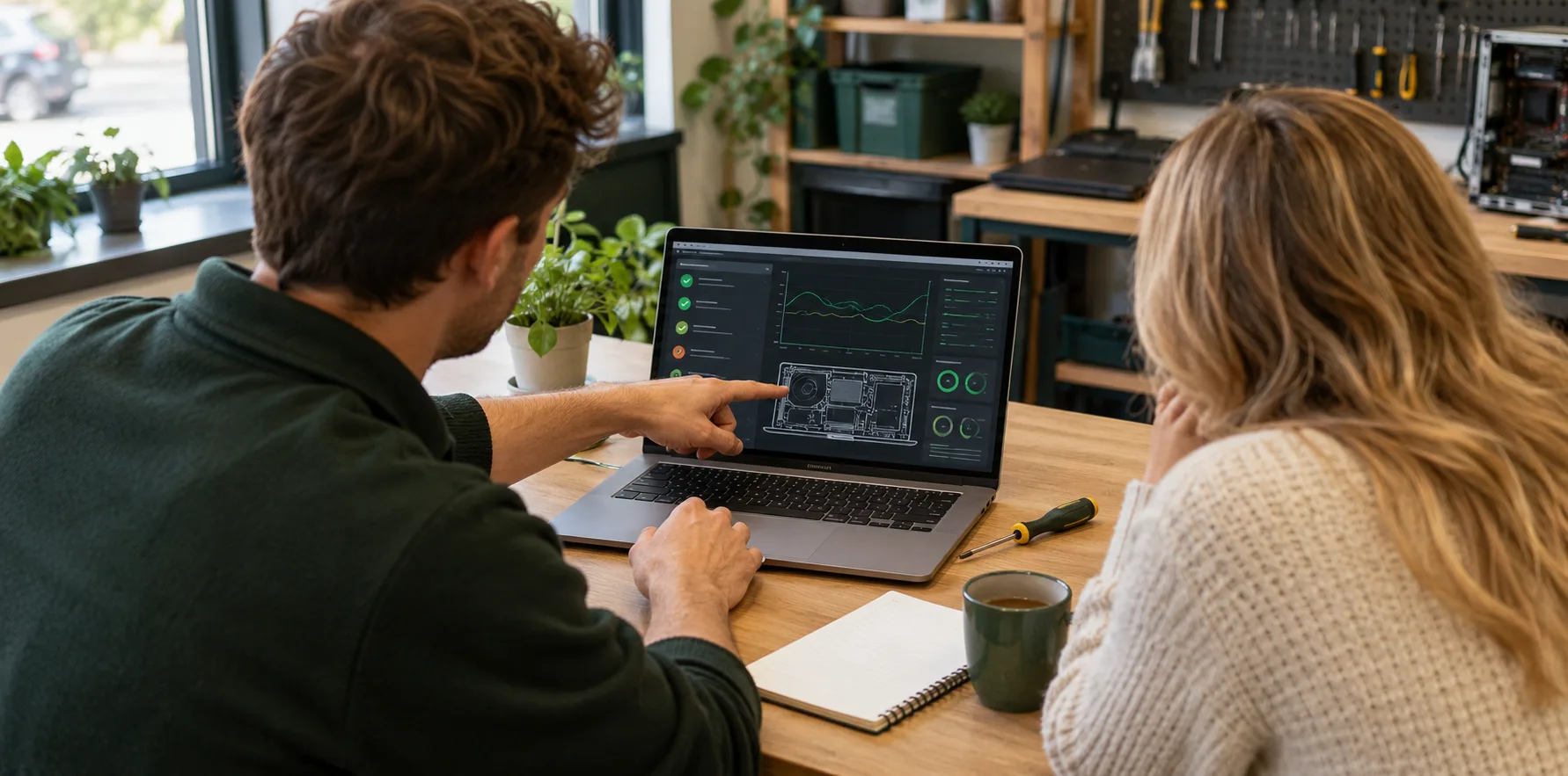 Persoonlijk advies over een laptop