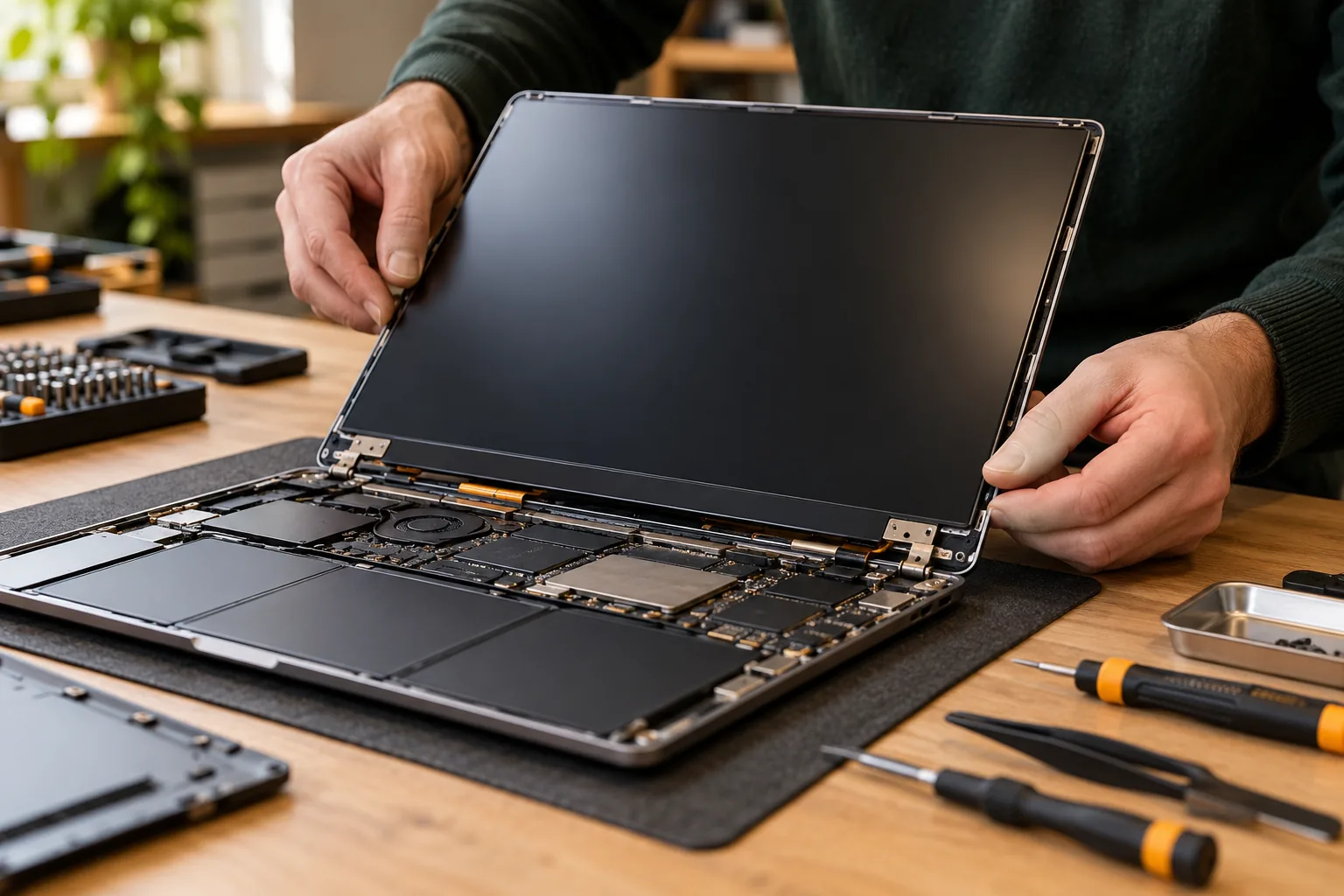 Laptopscherm vervangen bij ViVa Computers Service in Eersel