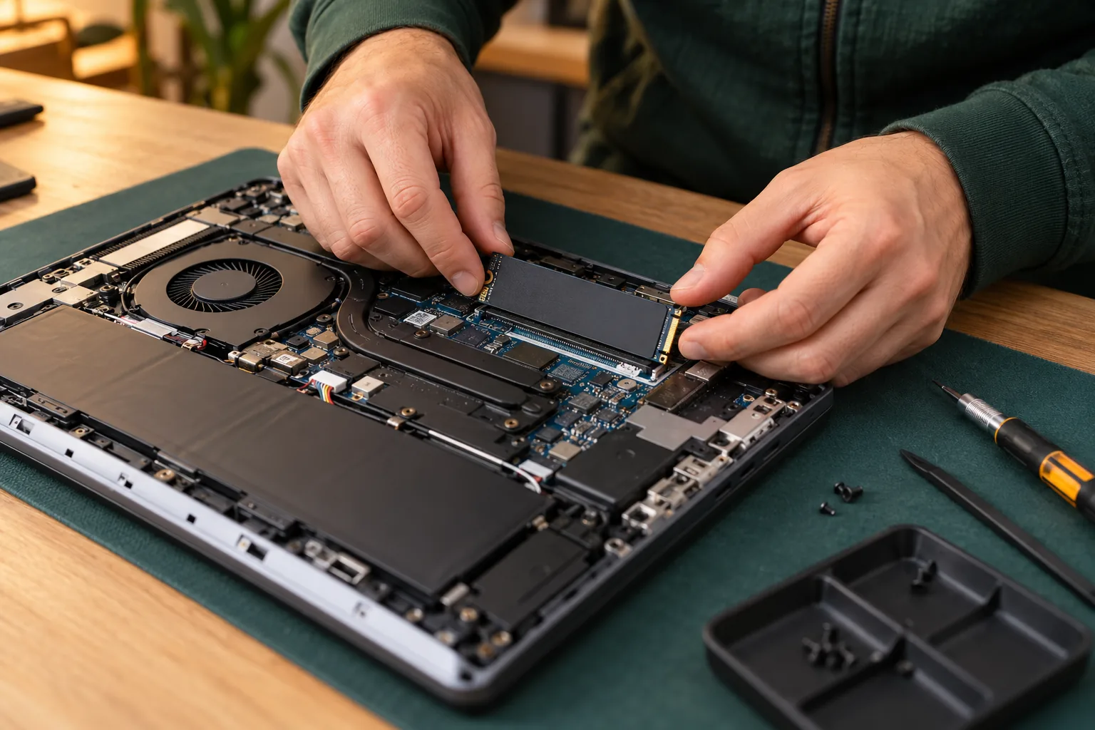 Laptop sneller met SSD bij ViVa Computers Service in Eersel